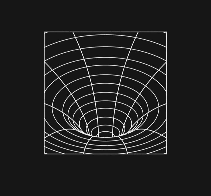 Square gravity-sink wormhole