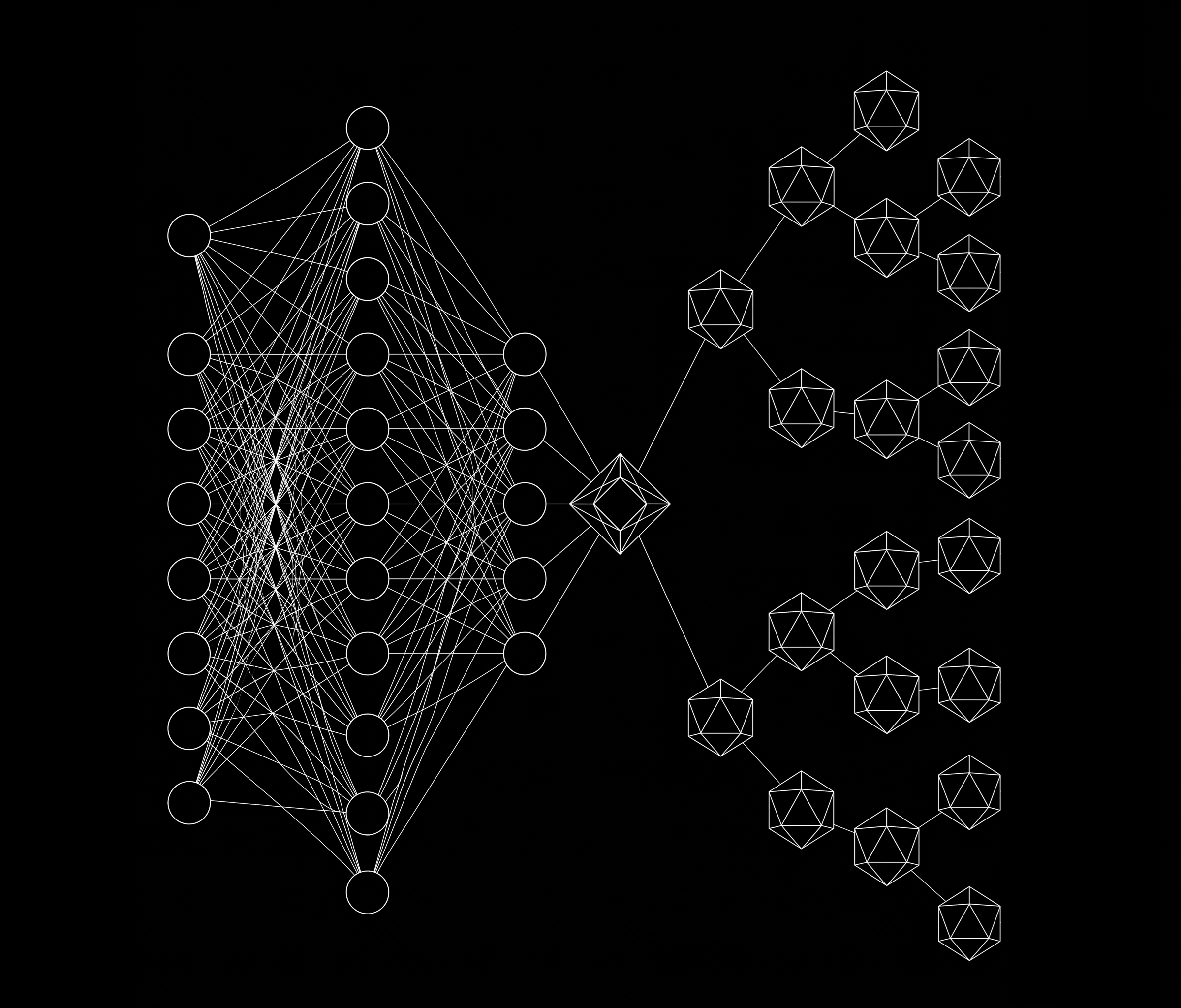 Upward hyperbolic cone wireframe